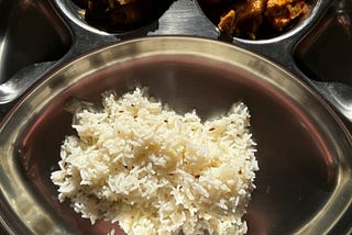 Jeera Rice & Chicken Kadai