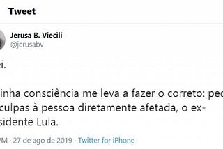 Erramos, peço desculpa, perdemos a humanidade!