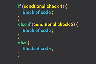 Javascript Conditional Statements(if-else, else-if, switch)