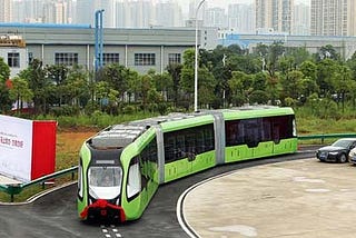 China has started Autonomous Trackless Electric Trams