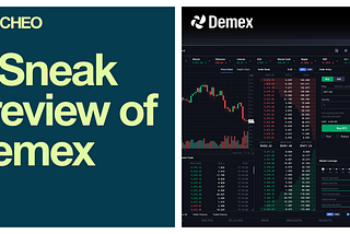 A Sneak Preview of Demex