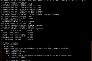 Chasing Vulnerabilities With nmap.
