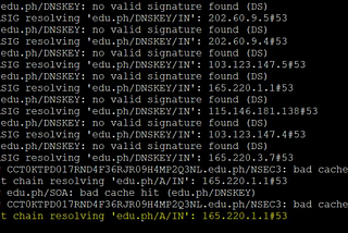 “Too Much Security” brought down Philippine EDU sites?