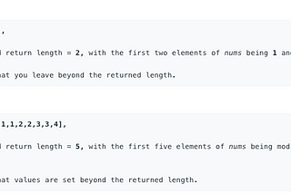 LeetCode — Remove Duplicates from Sorted Array(從排序數組中刪除重複項)