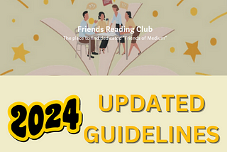 Brand New SUBMISSI😄N Guidelines for the Friends Reading Club Publication!