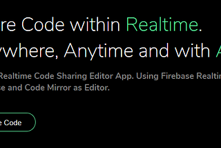 Real-time Code Sharing Application Using React and Firebase Part-3