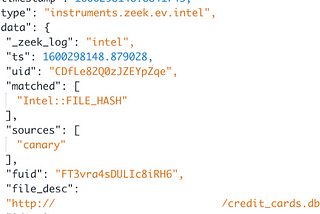 Using Zeek to find persistent threats by using a canary file (part 2)