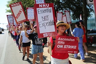 Thousands of union nurses rise up across U.S. to demand safe staffing now