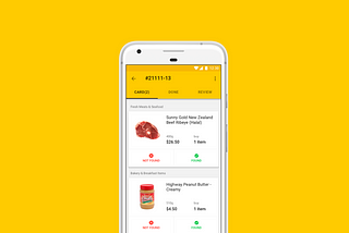 Bee app — Design a better shopping process