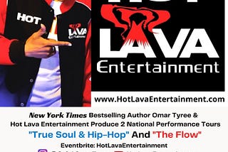 Best selling NY Times Author, Omar Tyree of Hot Lava Entertainment, on episode 3 of Grio.Life on Master Griot/NBBTA Radio https://www.blogtalkradio.com/nbbta/2022/05/18/griolife--ep-3-breakin-newz-omar-tyree-hes-waay-more