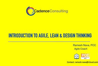 Understanding Agile, Lean and Design Thinking and How to use them all together