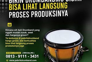 WA 081–327–434545 | Jual Alat Drumband Jogjakarta