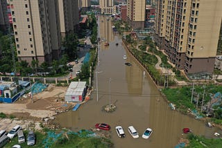 Chinese developer finds marketing opportunity in flood disaster