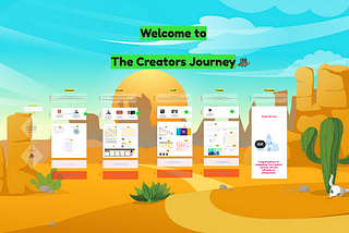 The Creators Journey, an interactive tool for early stage founders