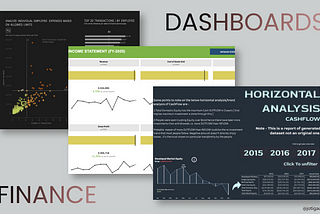 #triochallenge Week 7 — Finance Dashboards