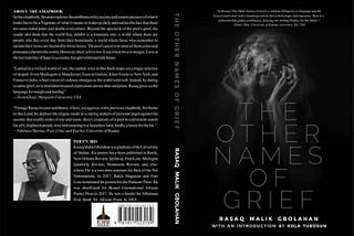 INTRODUCING RASAQ MALIK’S NEW POETRY CHAPBOOK TITLED THE OTHER NAMES OF GRIEF