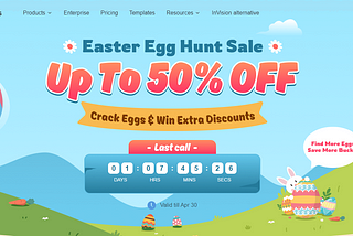 Mockplus 50% OFF Easter Sale Ended!!!