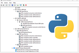 Automating Windows device manager with Python and WMI