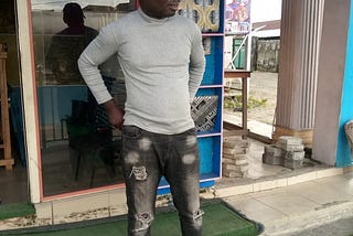 Photo of the author’s brother