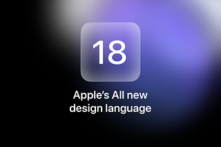 Apple’s all new design language