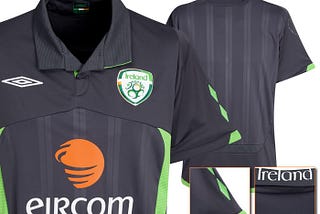 New Ireland Umbro Third Kit 09/11