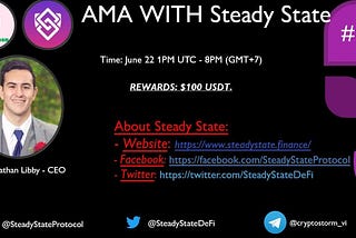 RECAP: AMA STEADY STATE X CRYPTO STORM