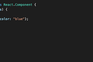Component state in React