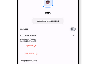 Mathquiz 1.4.7 — Privacy changes
