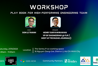 Playbook for high-performing engineering team workshop in Saigon