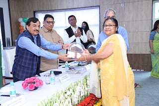 Mukta Gupta Receives a Special Recognition Award by Chief Election Commissioner of India