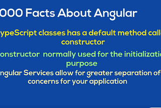 1000 Angular Facts Part-1| Angular Interview Questions