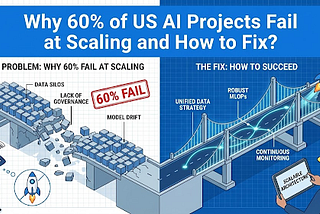 Why 60% of US AI Projects Fail at Scaling and How to Fix?