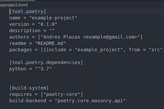 Python virtual environments, Poetry