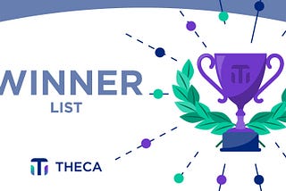 Referral winner list of Theca AirDrop