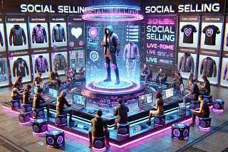 Social Selling Hub for Customizable In-Game Gear and Merchandise