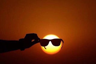 Dear Sun, Stop Showing Off