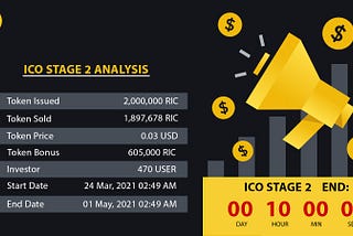 ICO Stage 2 End today