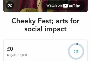 Cheeky Fest Crowdfunder