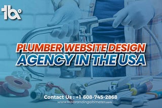 Plumber website design agency in USA