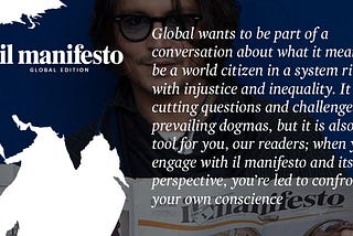 il manifesto brings its iconic journalism to an English audience