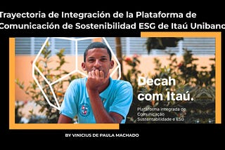 Trayectoria de Integración de la Plataforma de Comunicación de Sostenibilidad ESG de Itaú Unibanco.