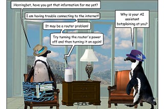 Pengcognito: AI — Smarter in the penguiverse? Or just more devious?