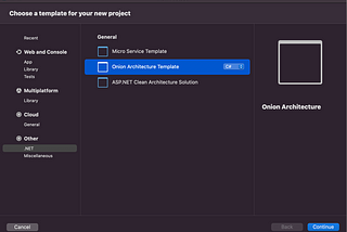 Create Solution Template Asp.Net 6 On Visual Studio For Mac