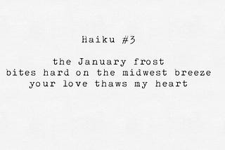 Haiku #3