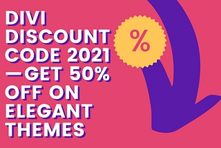 Divi Discount Code 2021