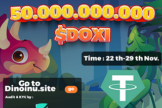 Nuls | Doxi Labs Team Up for $50,000,000,000 $Doxi & 200 $ USDT Prize Before SCO 🦖