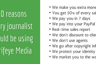 10 reasons every freelance journalist should be using Verifeye Media