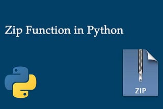 Zip function in Python