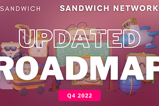 Updated Sandwich Roadmap