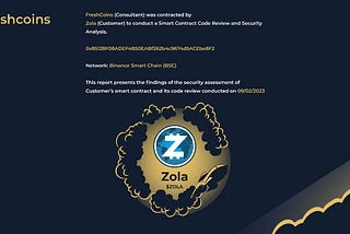 Zola Smart Contract Audit